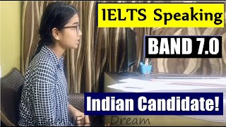 IELTS SPEAKING TEST  BAND 70  MUST WATCH BEFORE YOUR EXAM  INDIA [upl. by Tsenre]