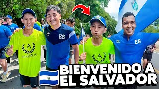 Así RECIBIMOS A SHIN FUJIYAMA en EL SALVADOR 🇸🇻🇯🇵 El Japonés que corre por 1000 escuelas [upl. by Aplihs]