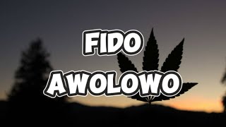 Fido  Awolowo Lyrics Video [upl. by Yelehsa]