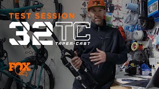 32 TC Test Session with Geoff Kabush  FOX [upl. by Etnud]