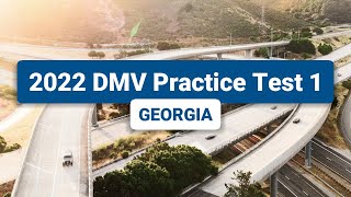 2024 Georgia DMV Practice Test 1 [upl. by Nosle723]