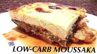 How To Make Moussaka  LowCarb Keto Friendly Moussaka Recipe [upl. by Nob165]