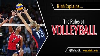 The Rules of Volleyball  EXPLAINED [upl. by Gleich845]