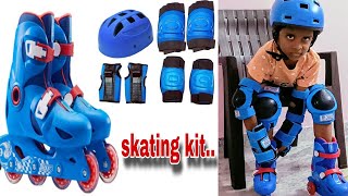 Complete details about skating kit how to wear skating kit santhisrirecipestudio viral [upl. by Robby725]