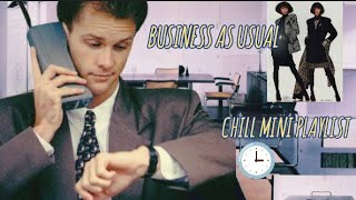 Business as Usual 📈  1980s Edition • Mini Chill playlist [upl. by Haissi]