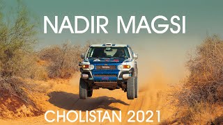 Nadir Magsi in Cholistan Jeep Rally 2021 [upl. by Icats41]