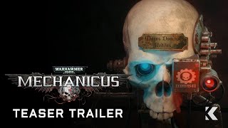 Warhammer 40000 Mechanicus  Teaser Trailer [upl. by Elleinnad754]