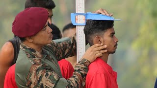 Height test Indian army agniveer shorts video today [upl. by Pru440]