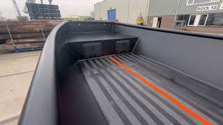 HDPE Workboat BJ 400 PRO18 walkaround video [upl. by Bbor831]