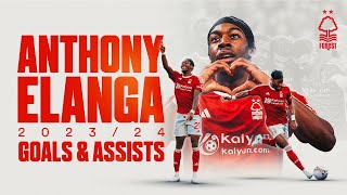 Anthony Elanga ALL Goals amp Assists 202324 ⚡️  Electric Runs Pinpoint Crosses amp Cold Finishes 🥶 [upl. by Clerk]