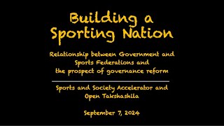 Sports Governance [upl. by Atnahc199]