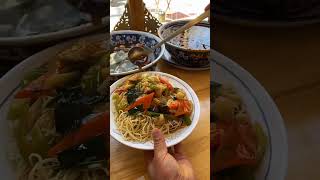 Asian street food 拌面 [upl. by Elyad]