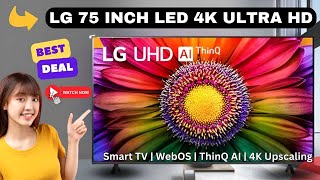 LG 75UR8040PSB TV  Best TV 2024  Best 75 Inch 4K UHD TV 75ur8040 smart led [upl. by Leonardo]