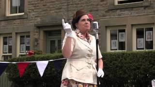 Grassington 1940s Weekend 2014 Lancashire Belle [upl. by Conlen639]