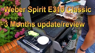 Weber Spirit E310 Classic 3 months use and review [upl. by Hitt]