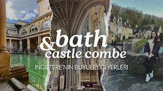 İngilterenin En Güzel Yerlerinde Bir Gün VLOG  Bath ve Castle Combe [upl. by Trebled]