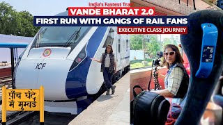 MumbaiAhmedabadGandhinagar VANDE BHARAT Express quotLAUNCHEDquot by PM MODI [upl. by Aeynod]