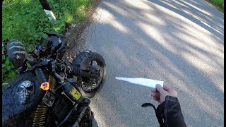 Motorradfahren Lustig amp Gefährlich Best of Übersehen werden [upl. by Ardnekan]