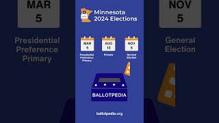 Minnesota 2024 Election Dates [upl. by Kahl436]