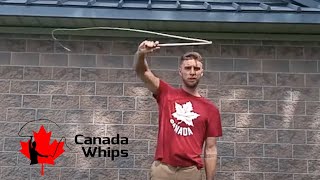 The Overhead Crack Beginner Whip Cracking Tutorial [upl. by Gaves]