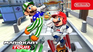 Mario Kart Tour  Summer Tour Trailer [upl. by Mcnair]