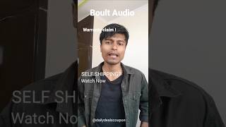 Boult audio warranty claim  Self Shipping [upl. by Athiste]