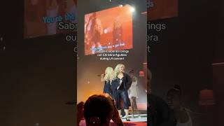 Sabrina Carpenter brings out Christina Aguilera in LA concert [upl. by Llywellyn]