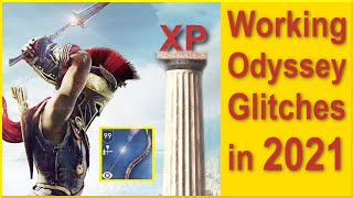 Assassins Creed Odyssey  All Working Glitches in 2021  XP Glitch Money Farms and Damage Glitches [upl. by Deenya]