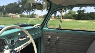 1965 Sea Foam Green VW Bug [upl. by Siwel949]