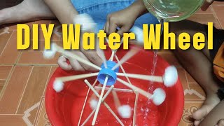 DIY Water Wheel diycrafts [upl. by Roderic200]