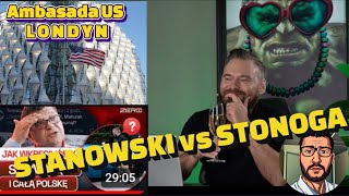 Stanowski vs Stonoga  Ambasada US  Londyn [upl. by Fachan713]