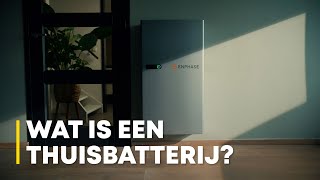 Wat is een thuisbatterij [upl. by Adniralc292]