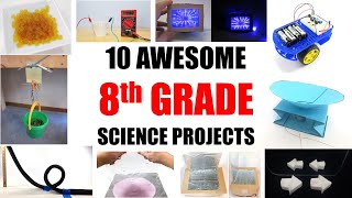 10 Awesome 8th Grade Science Projects [upl. by Vinaya]