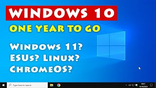 Windows 10 One Year to Go  amp what we do next [upl. by Campy]