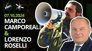 Marco Camporeale di Serracapriola e Lorenzo Roselli di Militia Christi  La Zanzara el 07102024 [upl. by Jacobsen740]