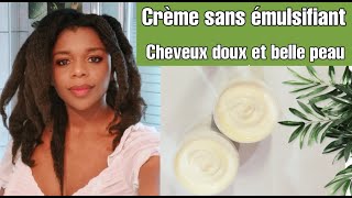 Meilleure crème hydratante sans rinçage sans émulsifiant pour cheveux crépus doux peau parfaite [upl. by Manas85]