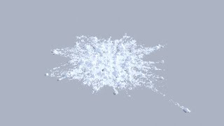 Snowball drop simulation  Maya Bifrost MPM Snow [upl. by Garson]