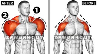 Shoulder and Traps Workout at Gym  Build Strong Shoulders [upl. by Khudari]