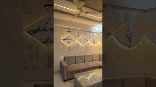 Sofa wall penal 🛠️।। sofa interiordesign furniture carpenter woodworking trending shorts [upl. by Lsiel]