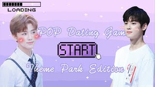 KPOP Dating Game 2020 Theme Park Edition  woodzs marquee [upl. by Isia]