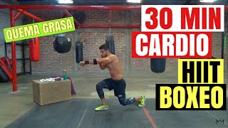 Rutina HIIT combinada con Boxeo30 MIN Intensidad Pura [upl. by Reames]