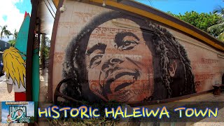 HALEIWA  Historic Haleiwa Town  North Shore 🌴 Oahu Hawaii 4K Virtual Tour [upl. by Yenaled796]