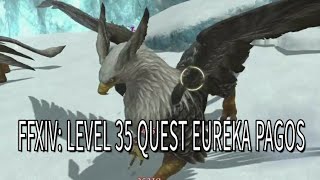 FINAL FANTASY XIV Level 35 Quest Eureka Pagos [upl. by Bright]