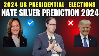 Nate Silver Prediction 2024  Nate Silver prediction for US presidential election 2024 [upl. by Callie576]