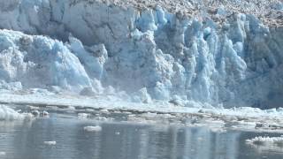 Humongous glacier calve as South Sawyer loses face [upl. by Rozele150]