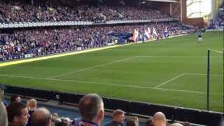 45000 Fans Sing Three Little Birds at Rangers 4  East Fife 0 League Cup 070812 [upl. by Llirpa882]