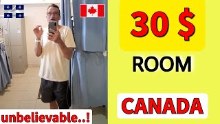 30 Room in Montréal Canada में 30 का सस्ता कमरा आपके बजट में [upl. by Alli]