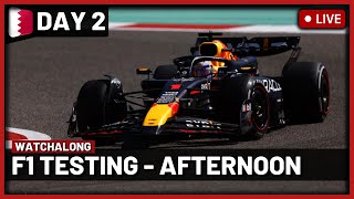 F1 Live 2024 Bahrain PreSeason Testing Day 2 Watchalong  Live Timings  Commentary [upl. by Lagiba]