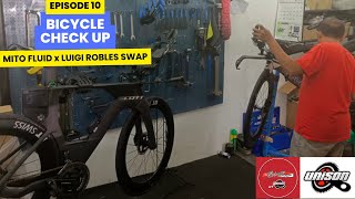 Ep10  Bicycle checkup  Wheelset swap  Thru axle info [upl. by Gellman]