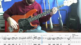 TRSCR 9 Colibrì Incognito Bass Cover  Walkthrough with Notation amp Tab [upl. by Lindner]